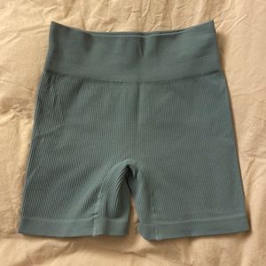 Spandex Ribbed Shorts